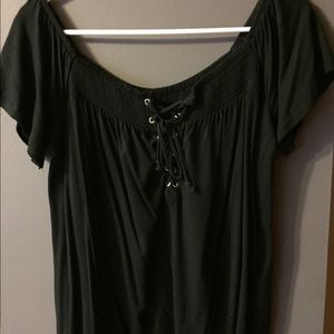 American eagle soft & sexy off the shoulder shirt